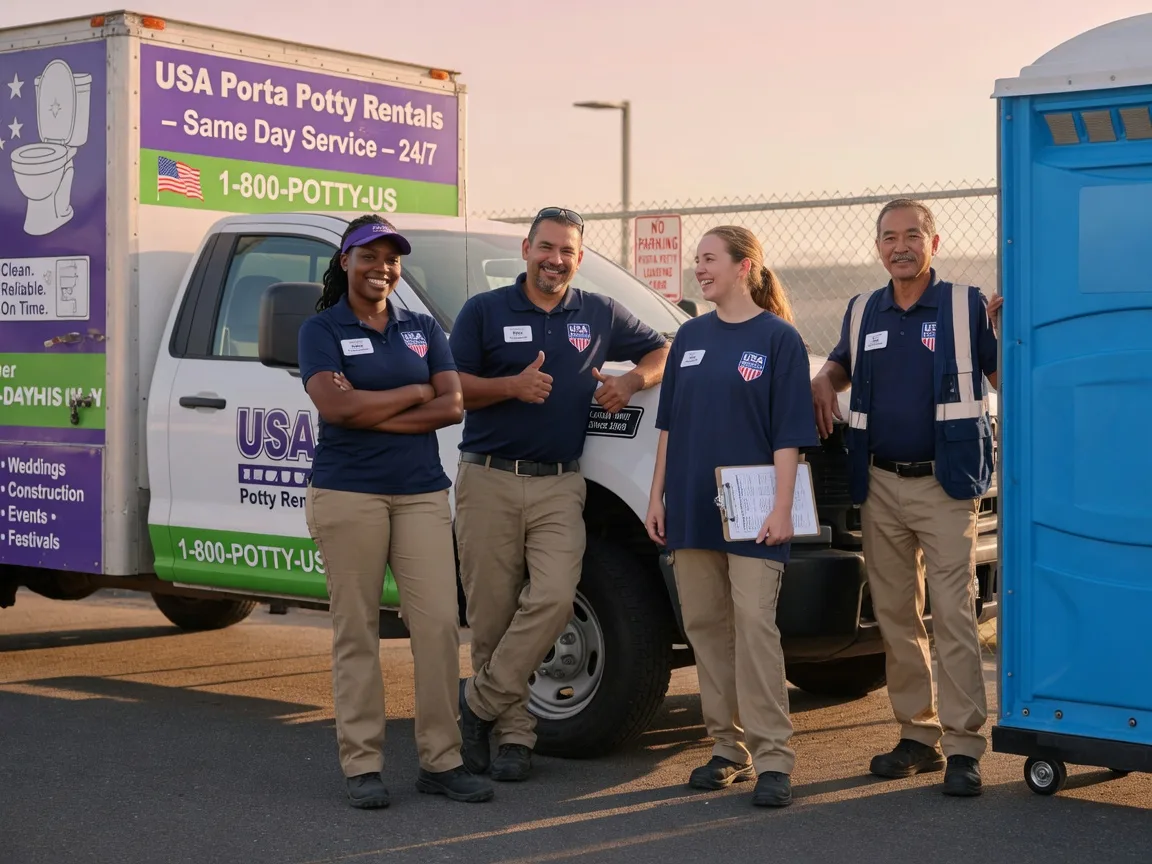Porta Potty Rental company in Rocklake, ND